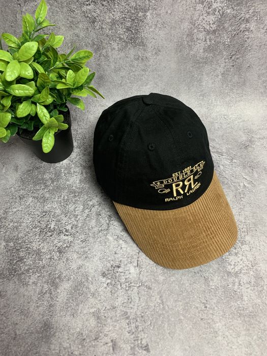 Кепка Ralph Lauren Double RL RRL з шкіряним ремінцем картуз