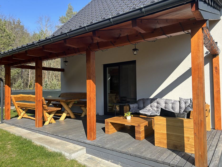 Dom z balią z jacuzzi, 7 os Wilkasy k Giżycka