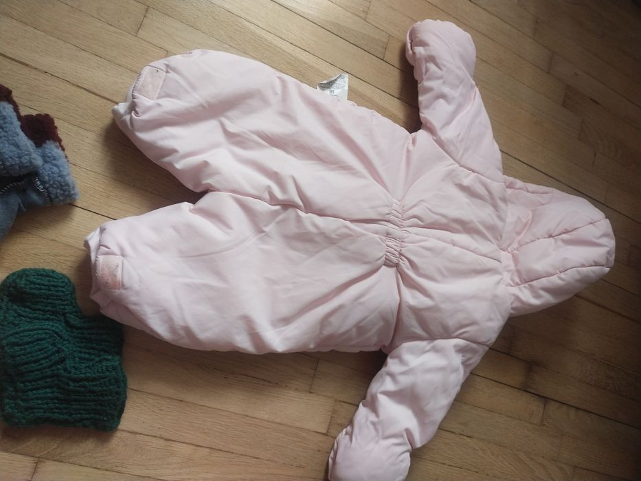 Комбінезон теплий для дівчинки 0-3 місяці