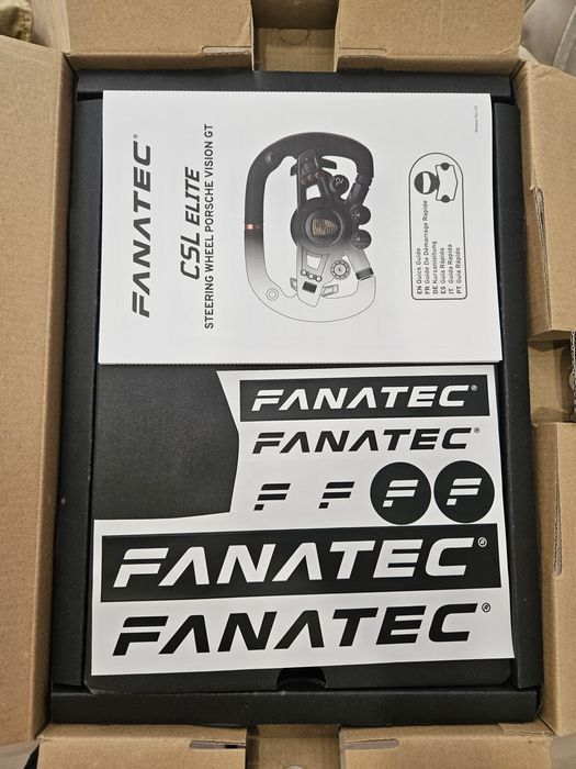 Volante fanatec porsche vision GT