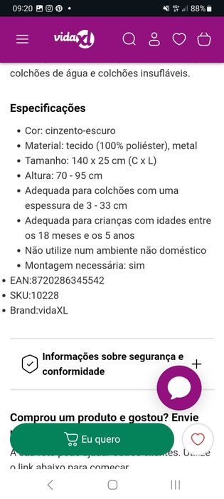 2 Barreiras  protecção altas