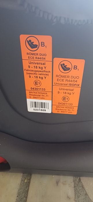 Vendo 2 cadeiras para carro