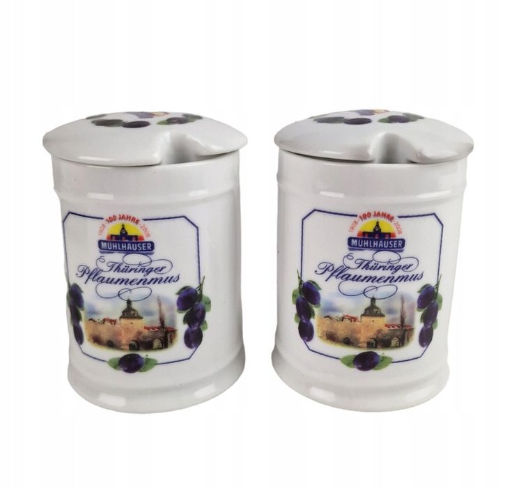 Pojemnik Na Powidła Porcelana Grell