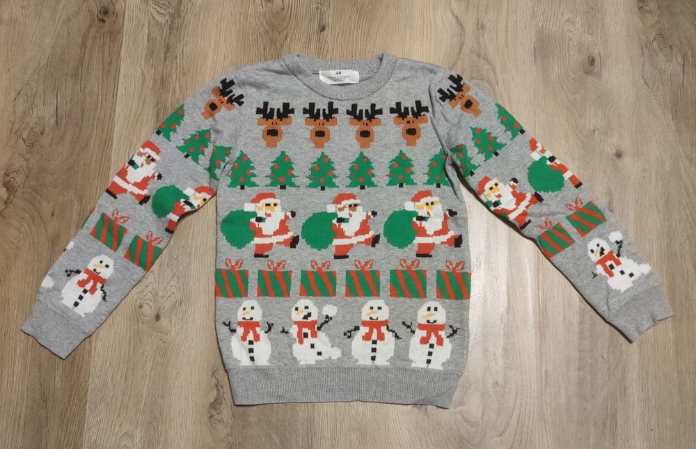 Sweter H&M 122/128