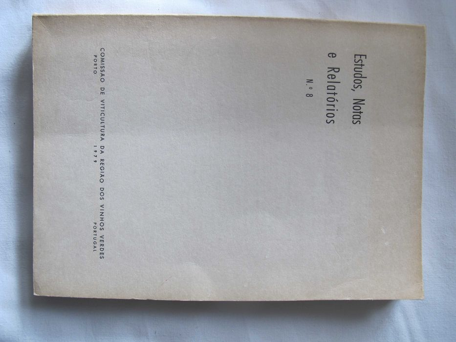 Estudos, Notas e Relatórios N.8 (CVRVV)