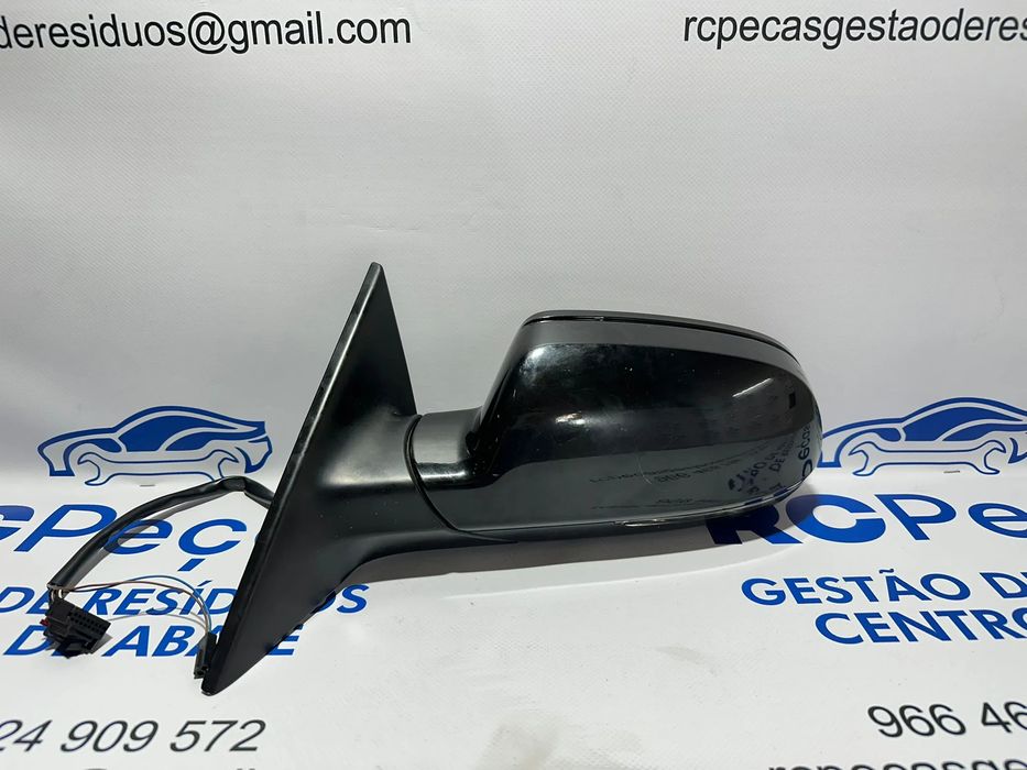 Espelho Retrovisor Lateral Esquerdo Original Audi A4 B8 2007 - 2012