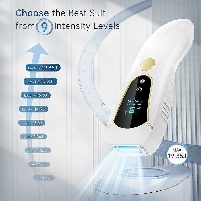 Depiladora de luz de pulso IPL