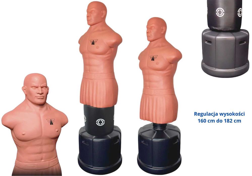 Manekin Treningowy Bicia Boksu Ćwiczeń Dummy Bob XL Bokserski REGULOW