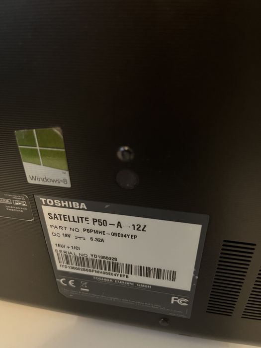 Computador portatil Toshiba Satellite P50