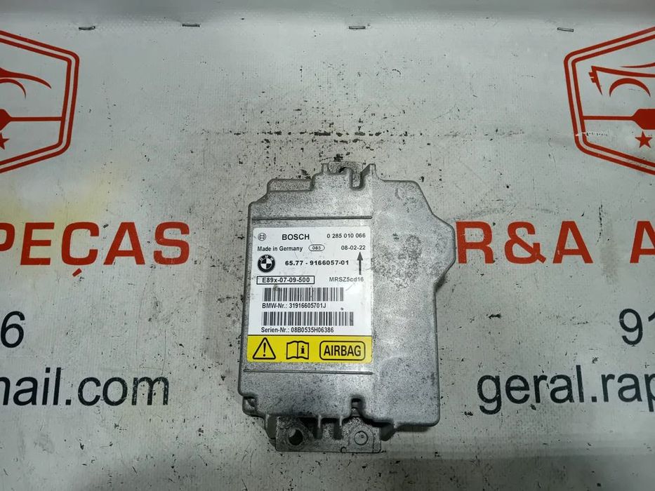 Centralina de Airbag BMW Série 3 E90 E91 E92 0285010066 Original