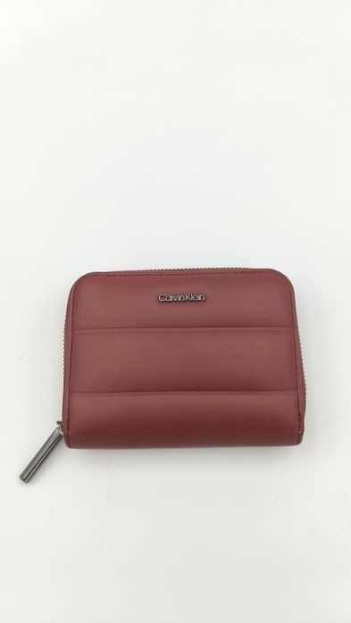 Portfel Calvin Klein bordowy