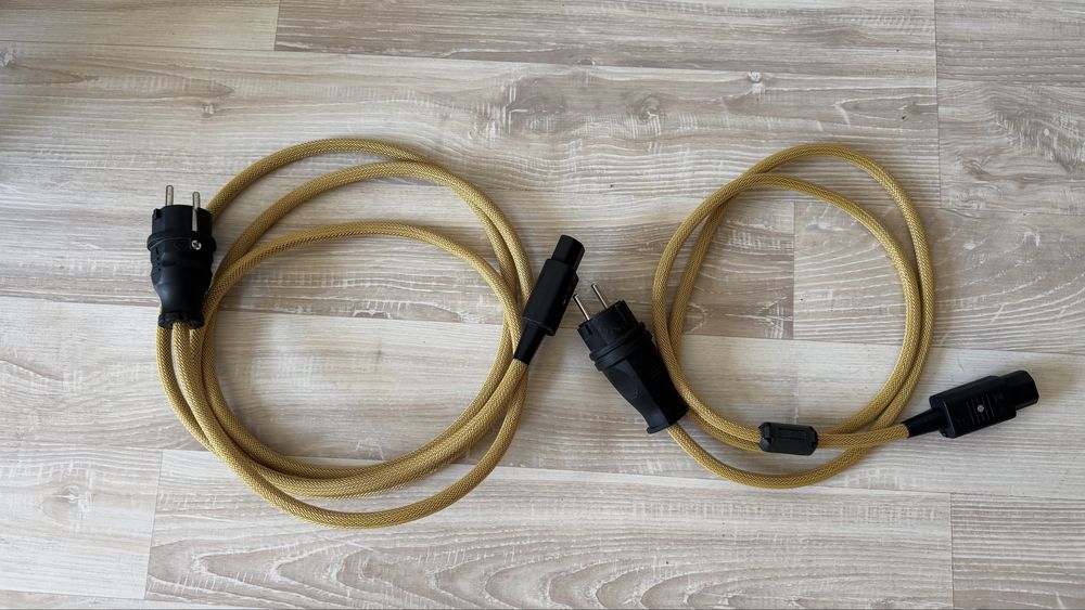 Силовые кабели питания Hi-Fi / Audiophile C19 (Schuko - IEC C19) 1.5м и 2.5м