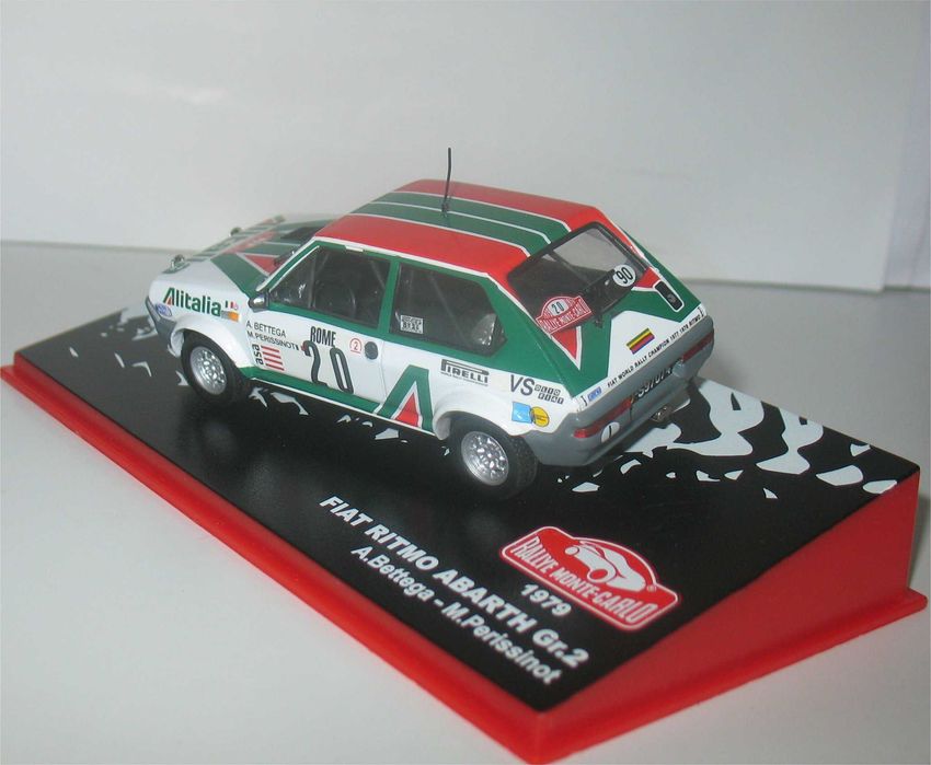 Fiat Ritmo Abarth Gr.2 - Rally de Monte Carlo 1979 - Attilio Bettega