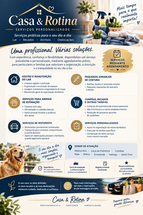 Casa & Rotina - Serviços Personalizados
