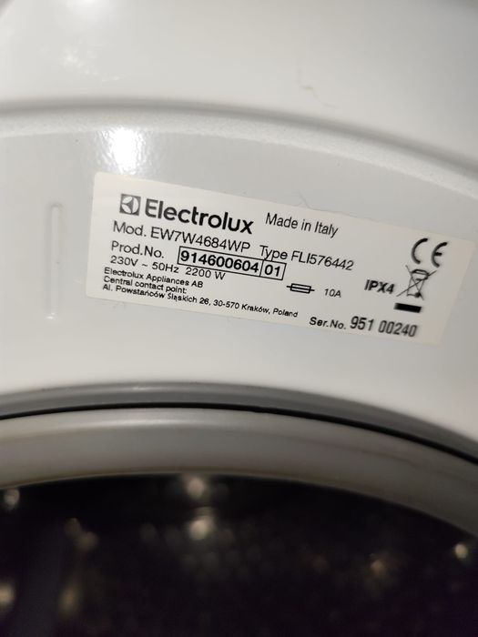 Pralko-suszarka Electrolux stan idealny zadbana
