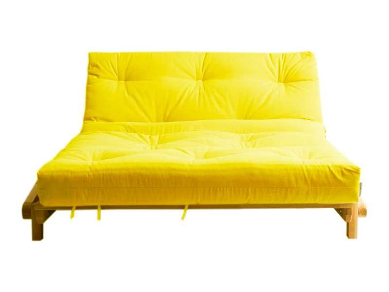 Диван-трансфомер Футон Yellow (жовтого кольору) в хорошому стані