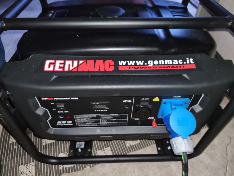 Генератор  Genmac powersmart g5500 У НАЯВНОСТІ 1 ШТ.