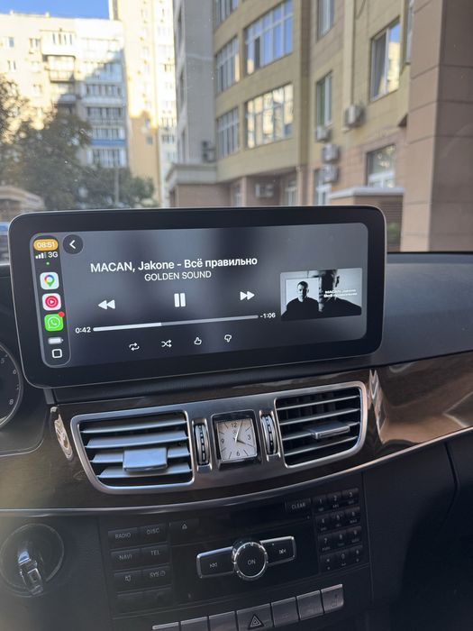 Магнитола  Mercedes E W212 12.3 CarPlay Android 4G GPS