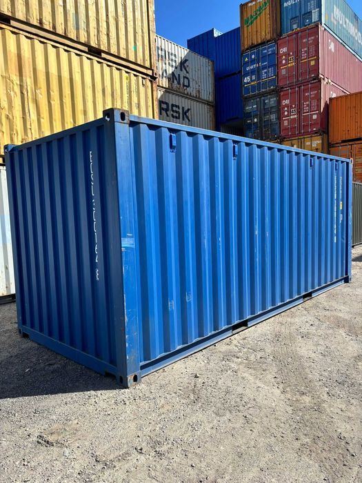 Okazja nowy kontener 20 DC One Way niebieski rocznik 2024