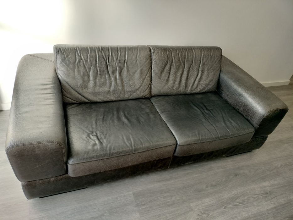 Sofá Moderno 2/3 Lugares (2m) – Cinza Antracite