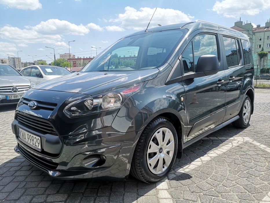 Ford Tourneo Connect Gen.II Automat Bezwypadkowy Obustronne drzwi Podgrzewane fotele