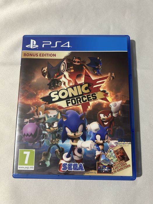 Jogo Sonic Forces Bonus Edition para ps4