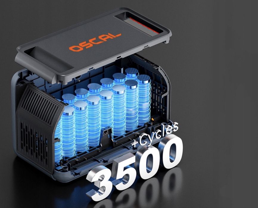 Przenośna stacja zasilania OSCAL PowerMax 1800SE