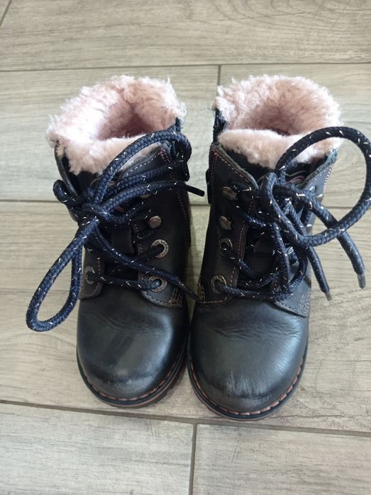 Дитячі, зимові черевички, чоботи для дівчинки, Lasocki, 24 р.