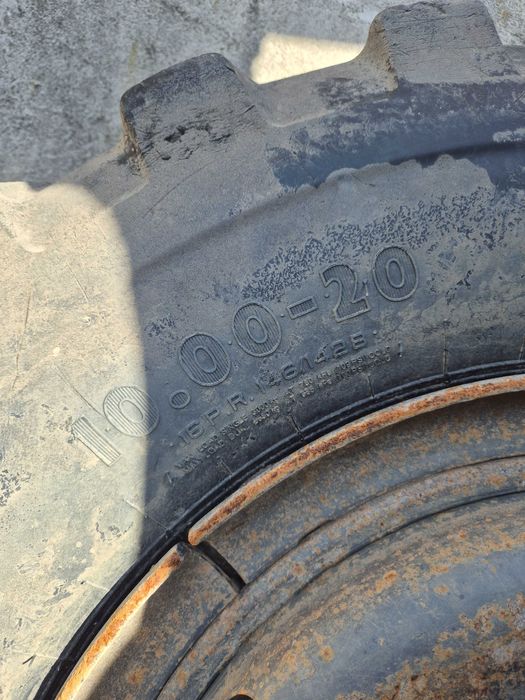 Koło zapasowe do koparki 10.00/20 1000 r20 wrocław