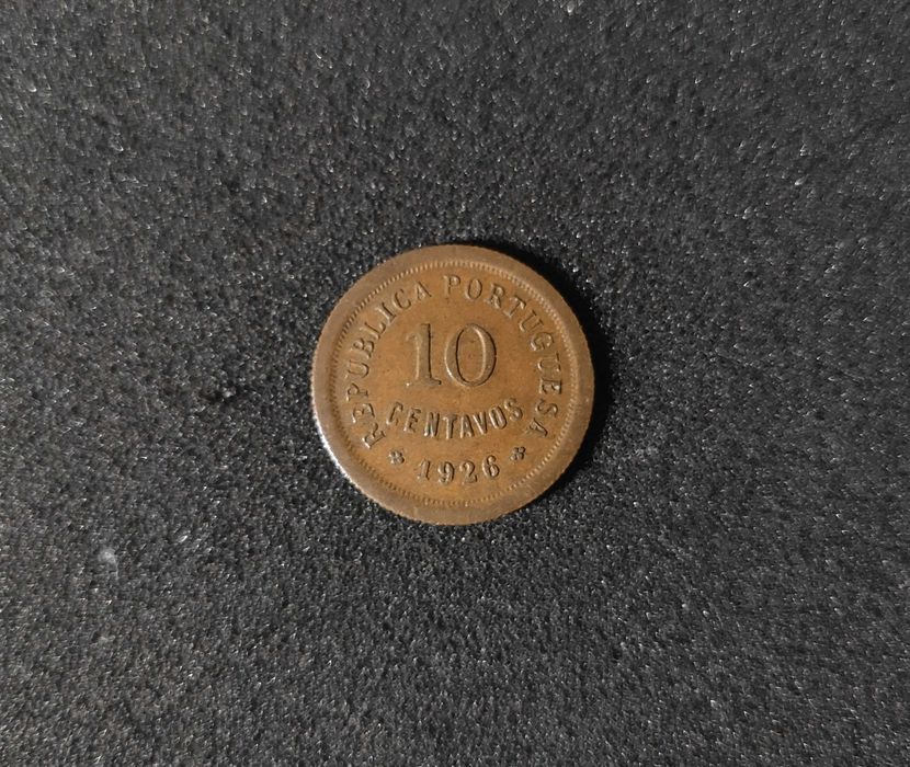 Moeda de 10 Centavos 1926 - BELA
