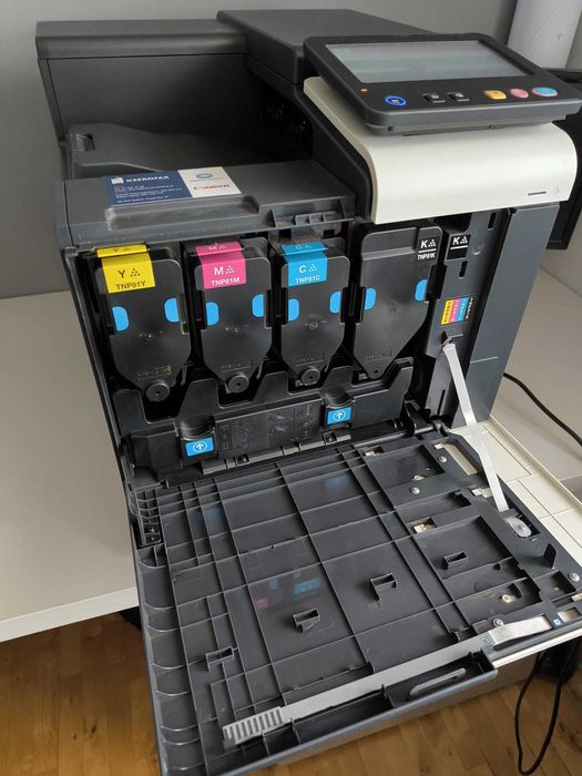 Drukarka laserowa konica monolta bizhub c4000i przebieg 90k