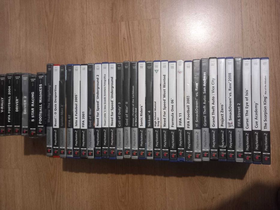 Mega Pack PS2 Slim: 30+ Jogos (GTA, God of War, Project Zero) + Buzz