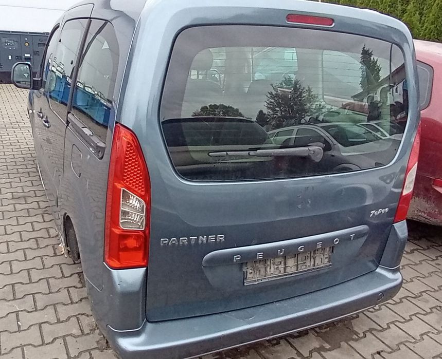 Klapa EZWD Peugeot Partner Tepee pompa alternator rozrusznik lusterko przełącznik belka radio wtryski mechanizm Bms turbo komputer