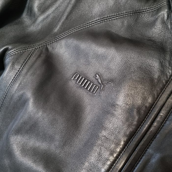 Шкіряна куртка Puma original