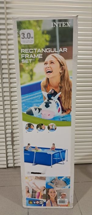 Piscina retangular Intex 300x200x75cm