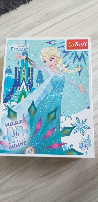 Duże puzzle Kraina Lodu