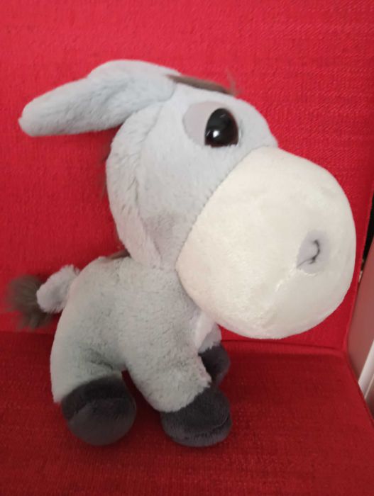 Peluche médio Burrinho da Big Headz 24cm