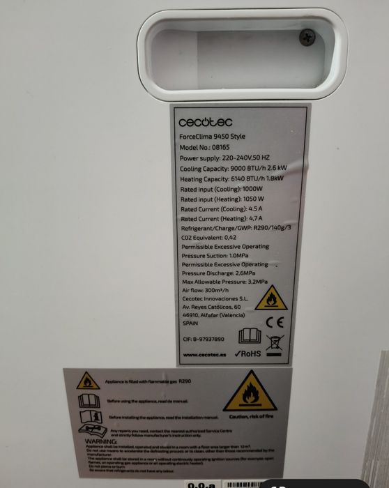 Ar condicionado 4 in 1