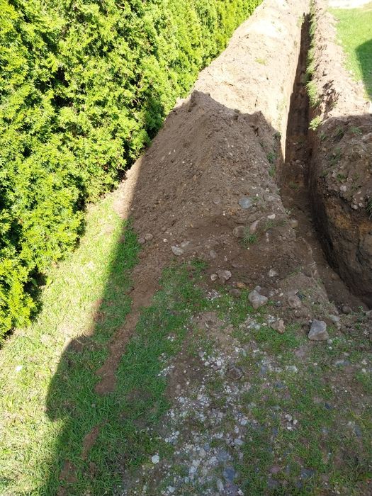 Usługi minikoparką 2T i koparką kołową 16T