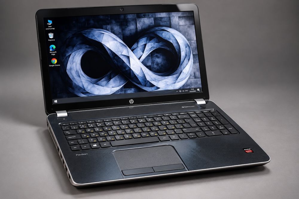 Игровой ноутбук HP 15s  (AMD A6/ 8Gb/500gb/ video 2Gb)