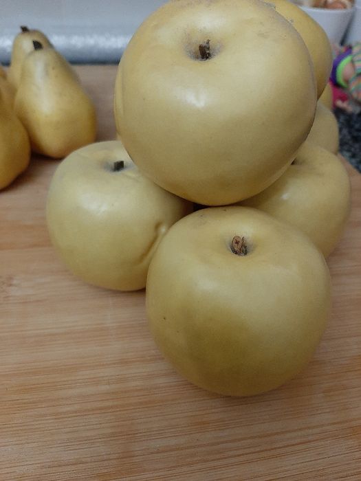 Pêras e Maçãs para decoração