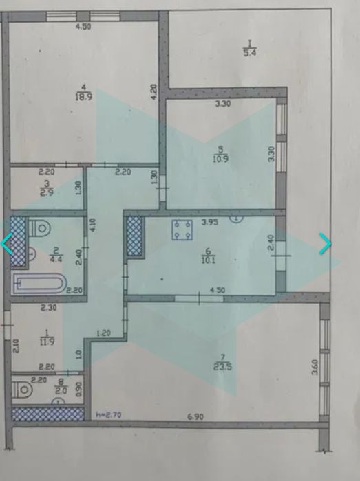 Продам 3-х кімнатну квартиру ЖК Олімпік.