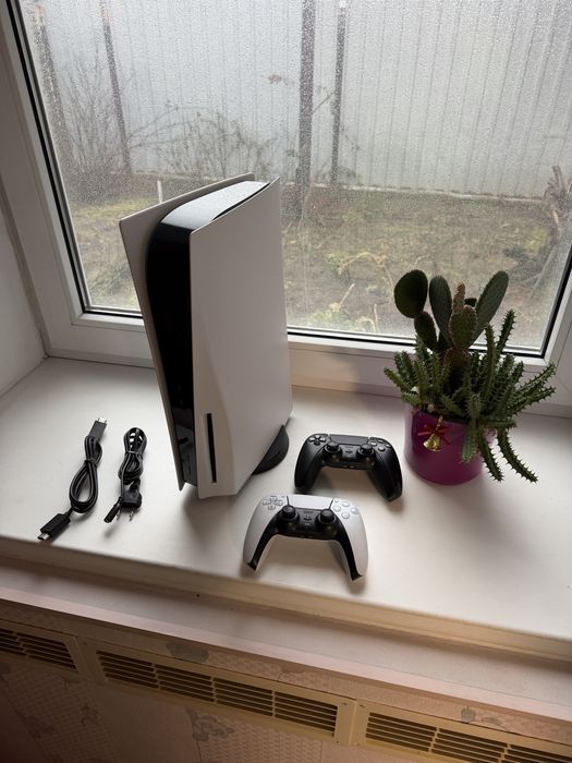 ℹ️Игровая приставка SONY PlayStation 5 (PS5) Blu-ray ИДЕАЛ‼️+2 геймпад