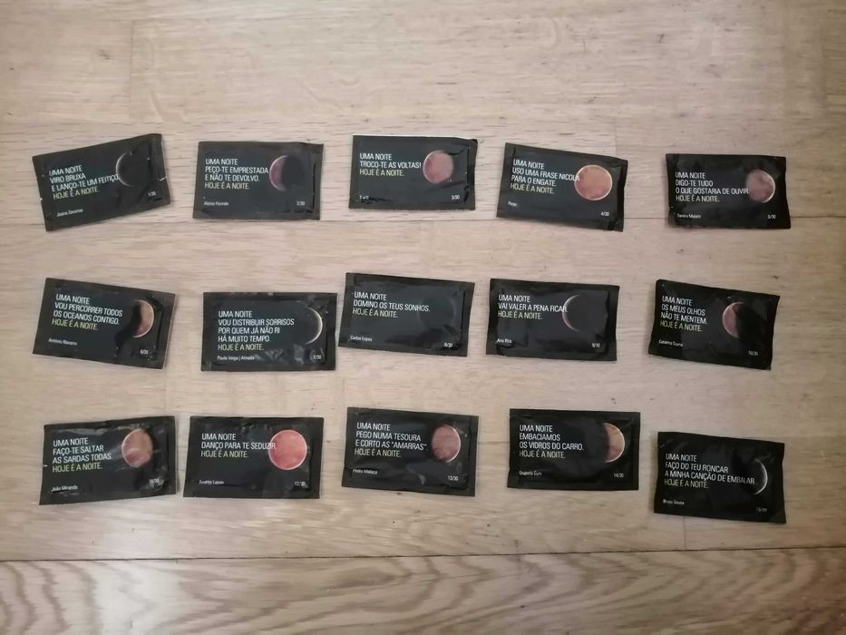 Diversas coleções Pacotes de Açúcar - Nicola