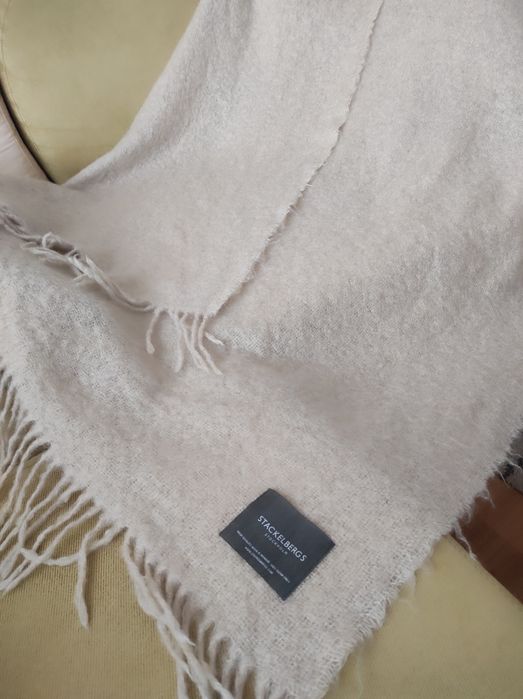 Теплейший плед, мохер+ шерсть