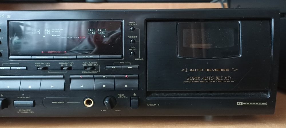 Magnetofon Pioneer CT-W604RS