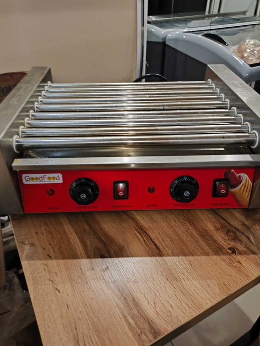 Гриль роликовий GoodFood HDRG9 RED