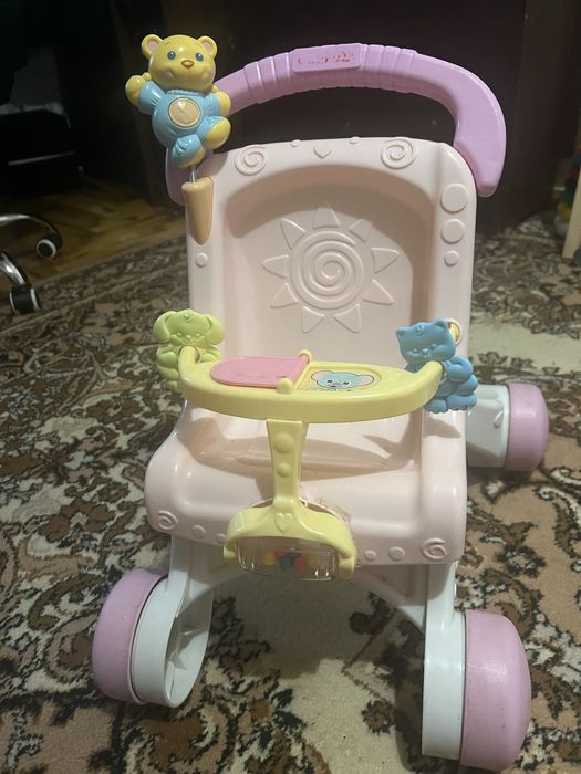 Ходунки Fisher-Price Brilliant Basics Stroll-Along Walker HBB69