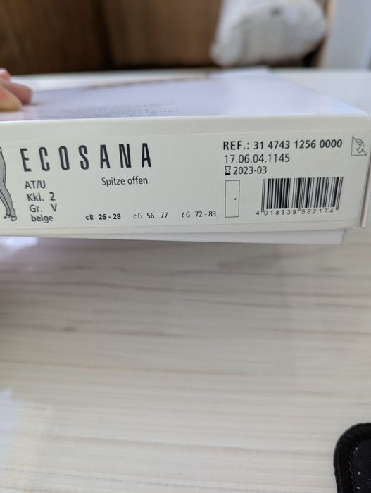 Компресійні колготки Ecosana