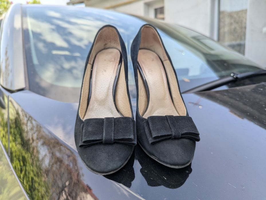 Туфлі жіночі замшеві